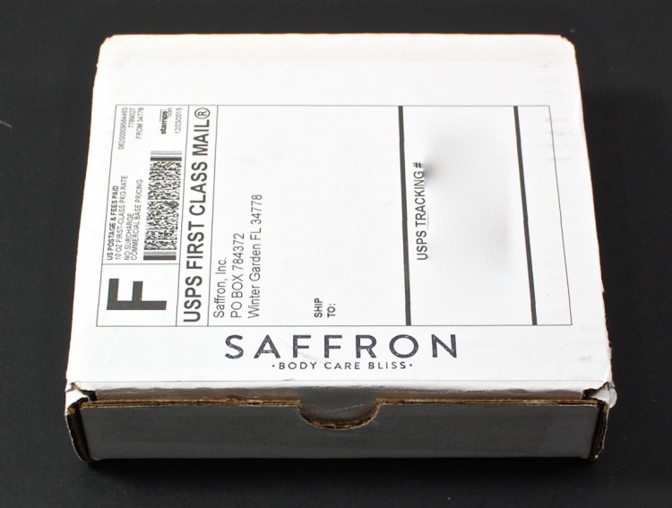 Saffron soap box