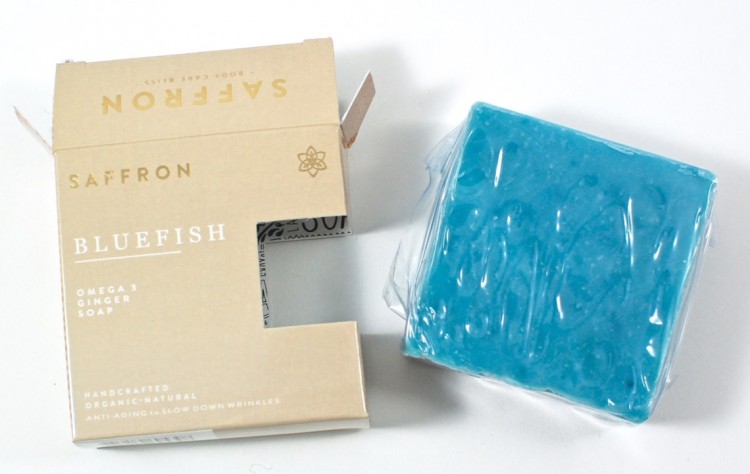 Saffron bluefish soap