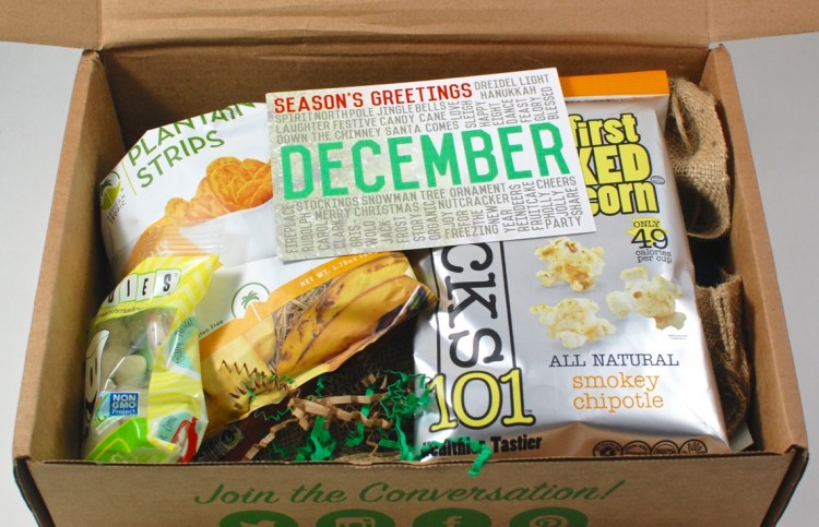 December Snack Sack box