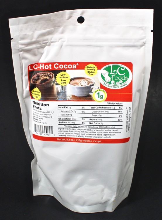 sugarless hot chocolate