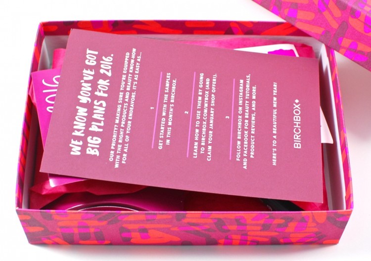 Birchbox January 2016