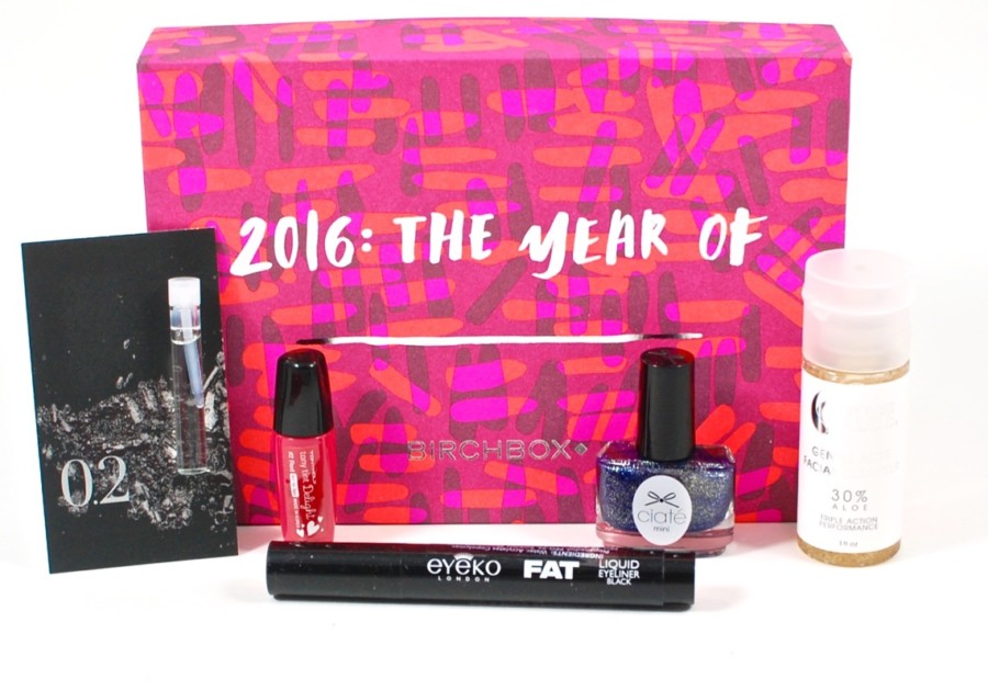 January 2016 Birchbox review