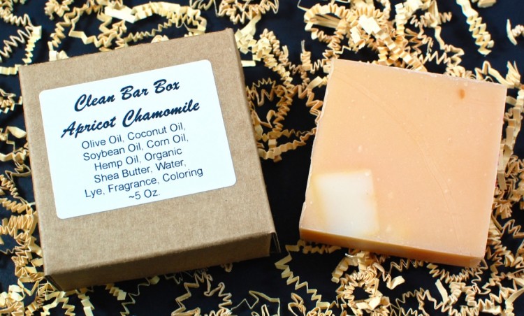 apricot chamomile soap