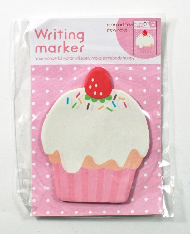 cupcake notepad