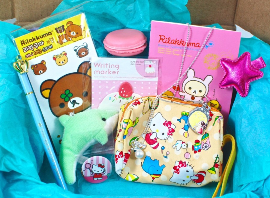January 2016 The Cute Box review
