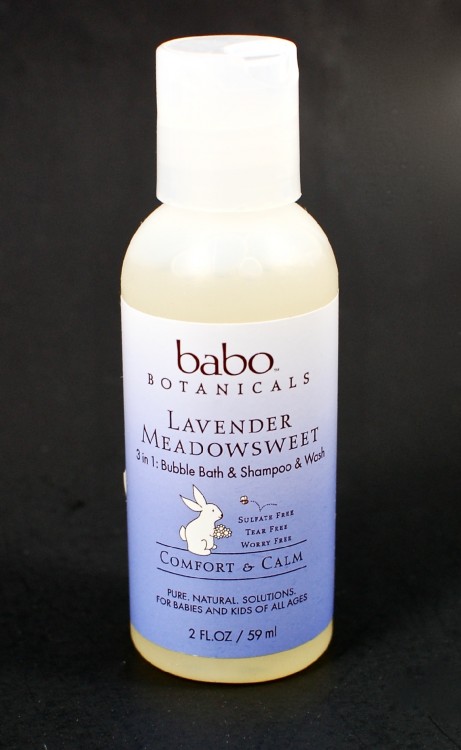 Babo Botanicals lavender wash