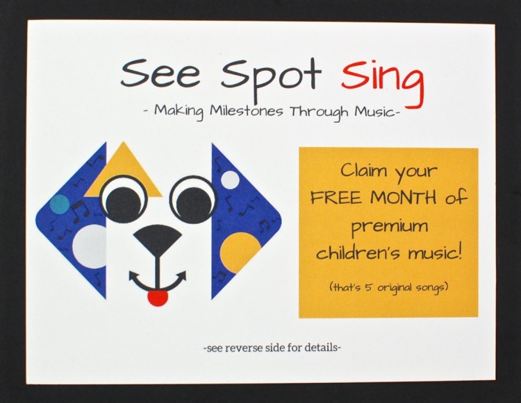 see spot sing