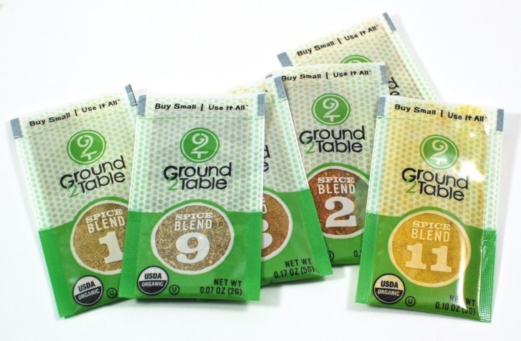 Ground 2 Table spices
