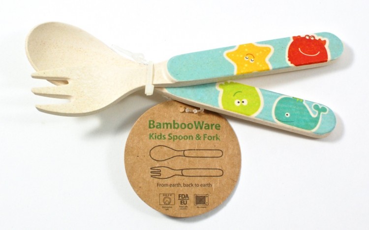 bamboo utensil set
