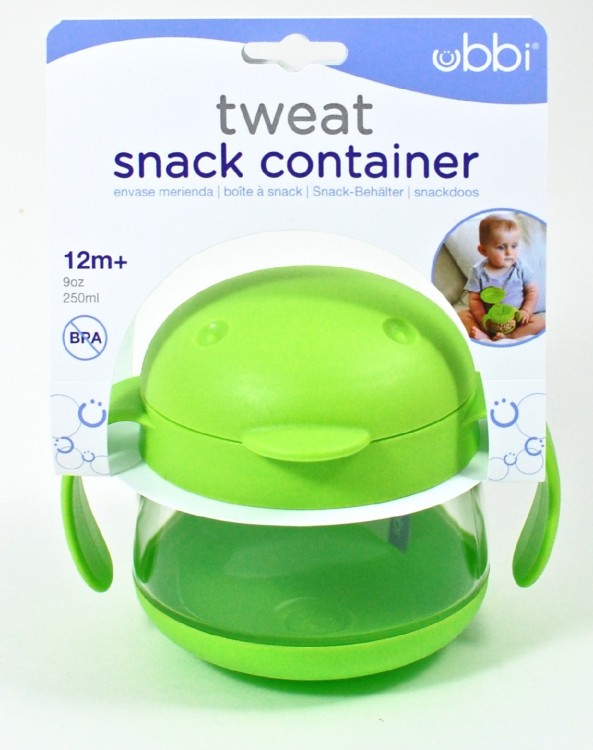 Ubbi Tweat snack container