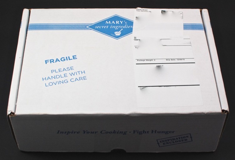 Mary's Secret Ingredients box