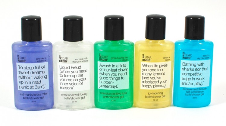 not soap, radio body wash