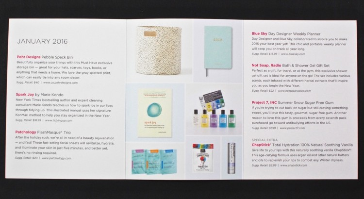 January 2016 POPSUGAR Must Have