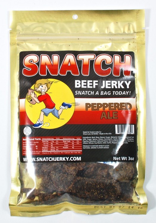 peppery ale jerky