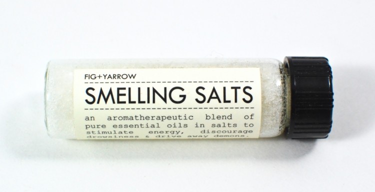 fig + yarrow smelling salts