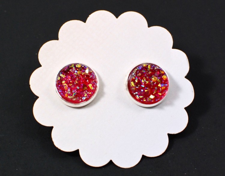 druzy earrings