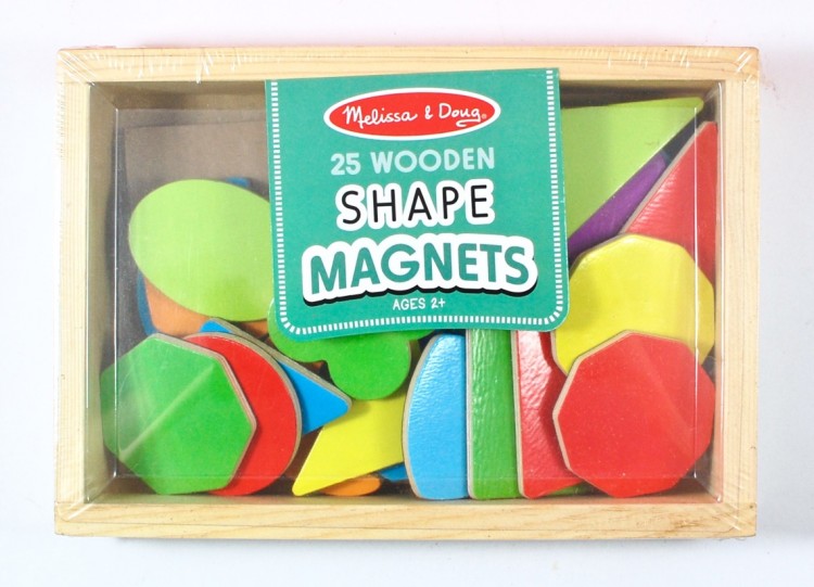 melissa & doug shape magnets