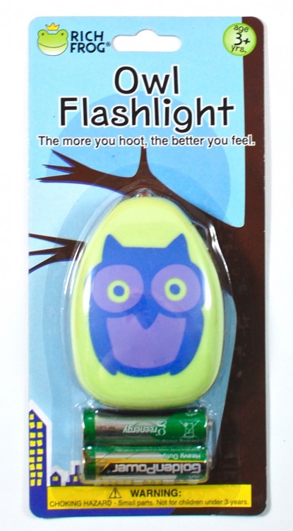 owl flashlight