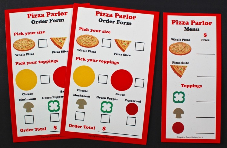 Bramble Box menus