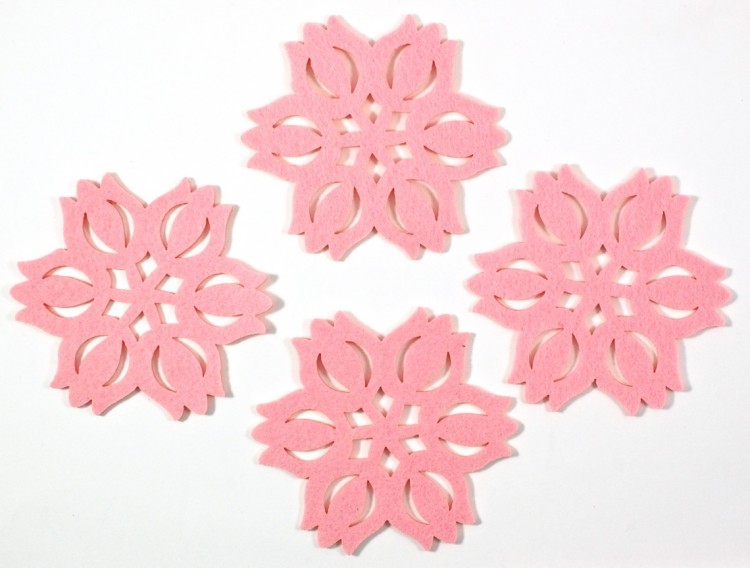 felt coasters