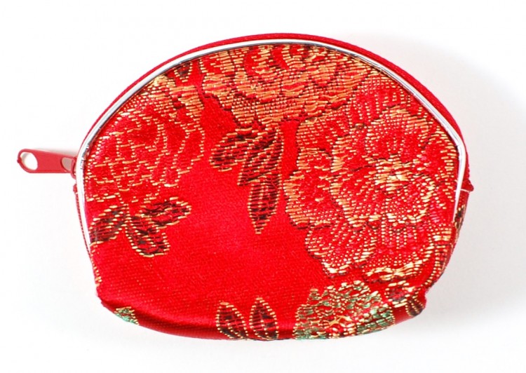 brocade coin pouch