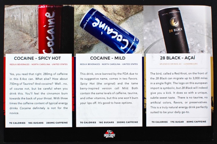 Energy Supply Co. drinks