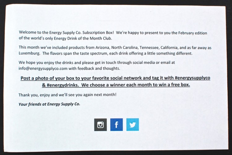 Energy Supply Co. box