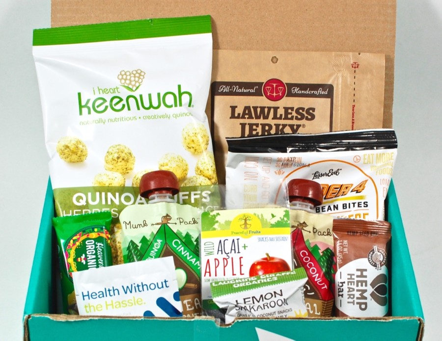 February 2016 Fit Snack review