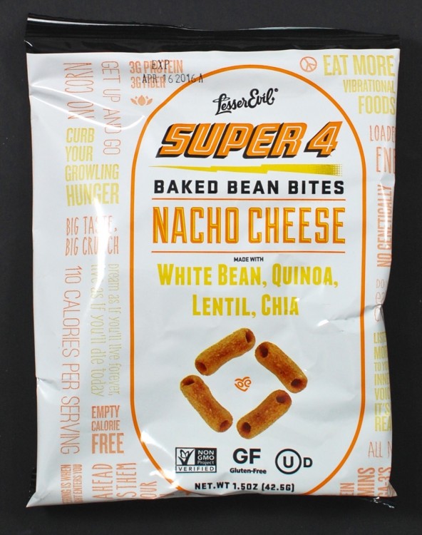 lesser evil nacho cheese bites