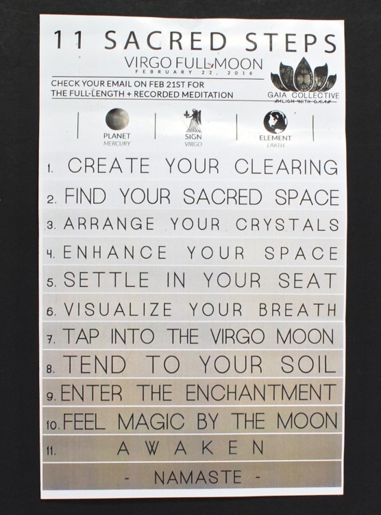 11 sacred steps