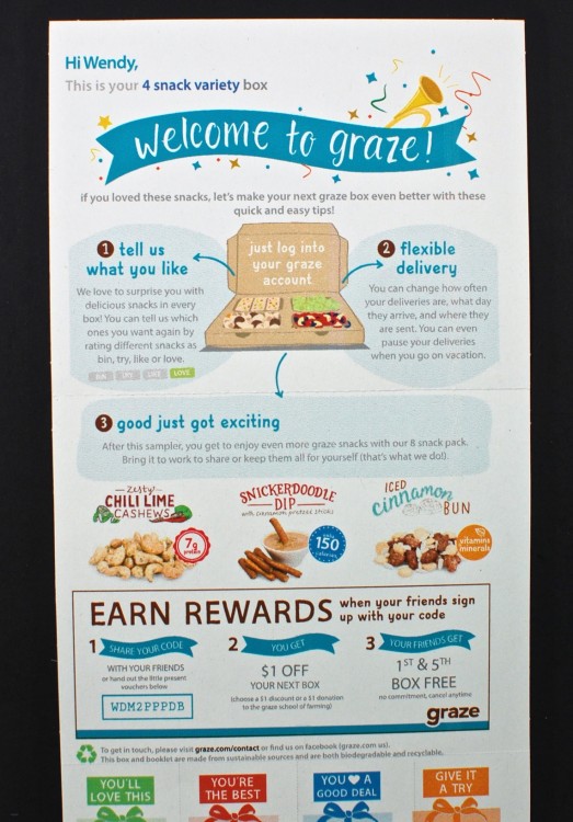Graze snack box
