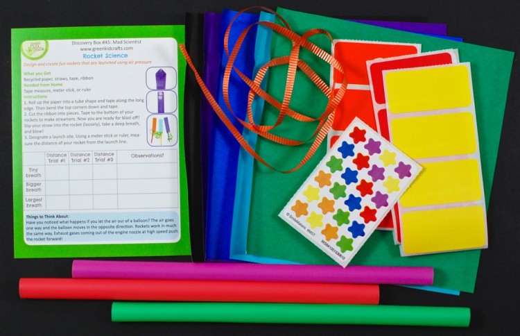 Green Kid Crafts rocket science
