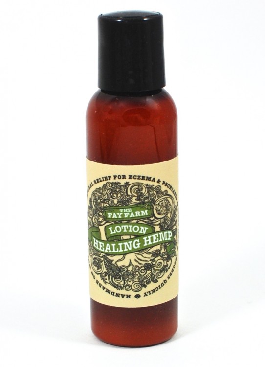 healing hemp lotion