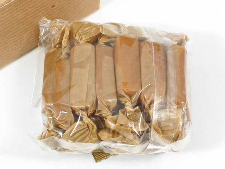 whiskey-smoked salt caramels
