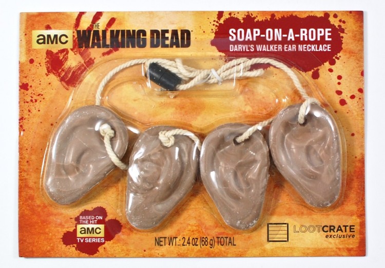The Walking Dead soap on a rope ears