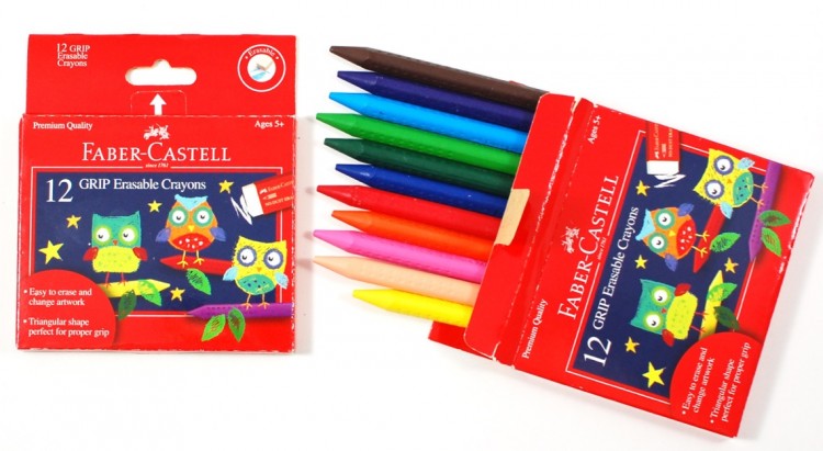 triangle crayons