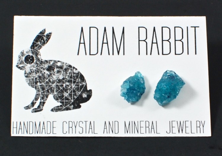 adam rabbit earrings