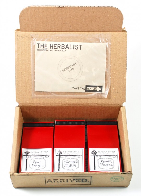 Tea Tour subscription box