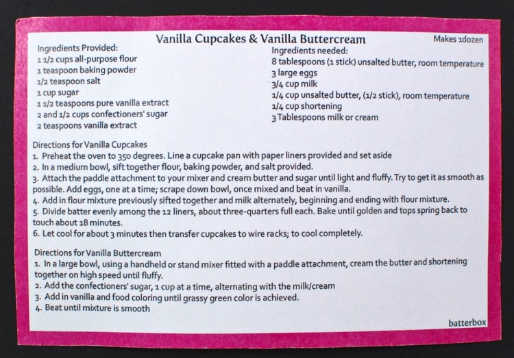 surprise vanilla cupcakes