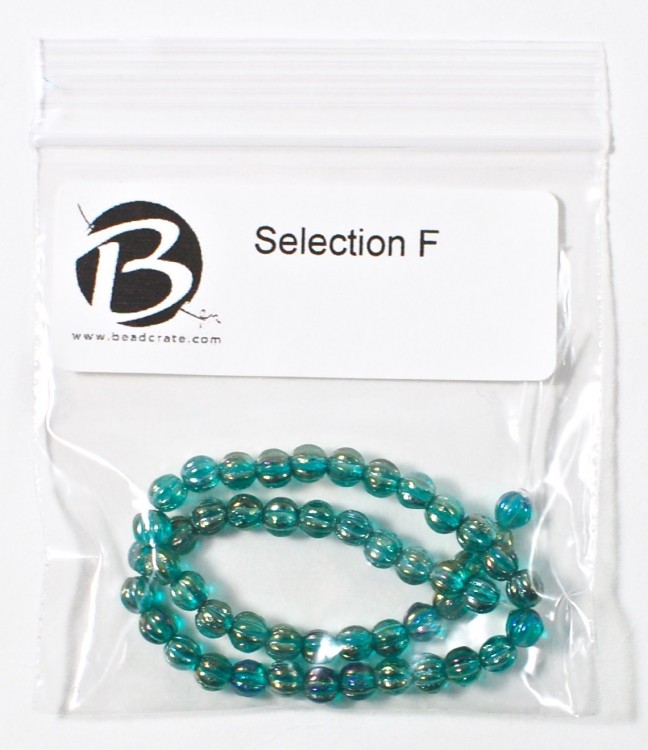 blue melons beads