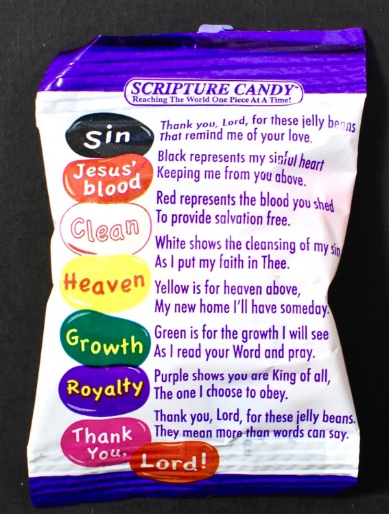 Jesus jelly beans