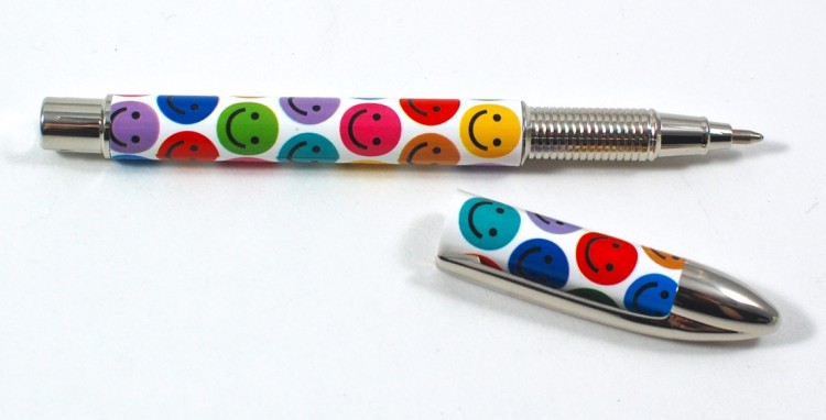 smiley face pen