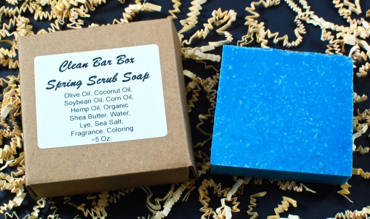 Spring Scrub soap