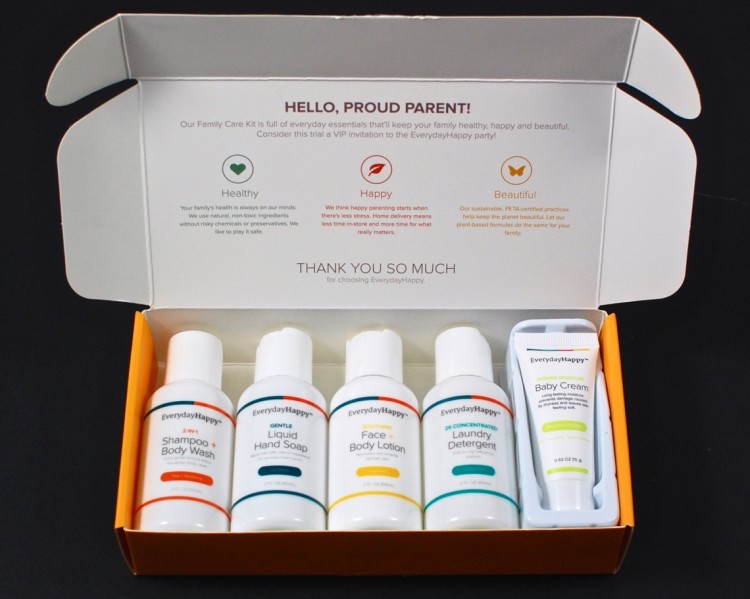 Free trial family care kit