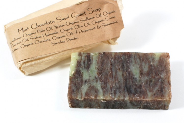 mint chocolate bar soap