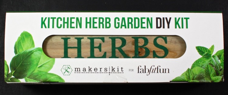 FabFitFun herb garden