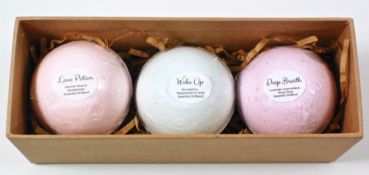FabFitFun bath bombs
