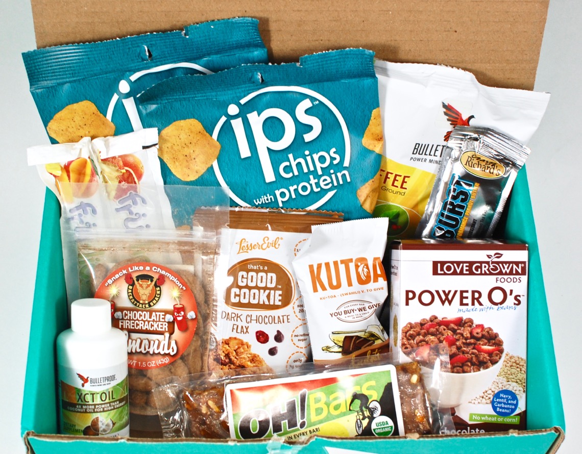 March 2016 Fit Snack review