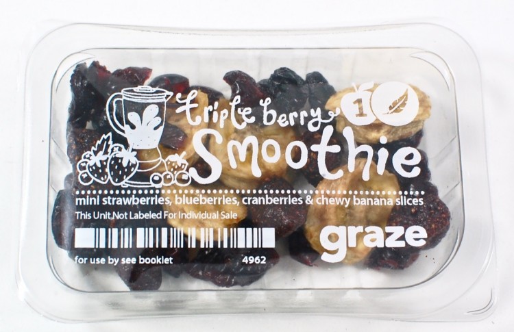 graze triple berry smoothie