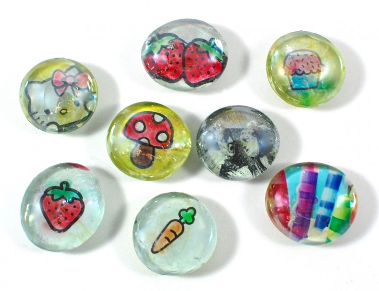 Hippie Hobby magnets